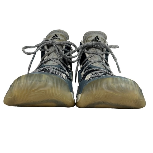 Adidas Crazy Boost Basketball Gray Shoes Mens Size 8 - Picture 7 of 10